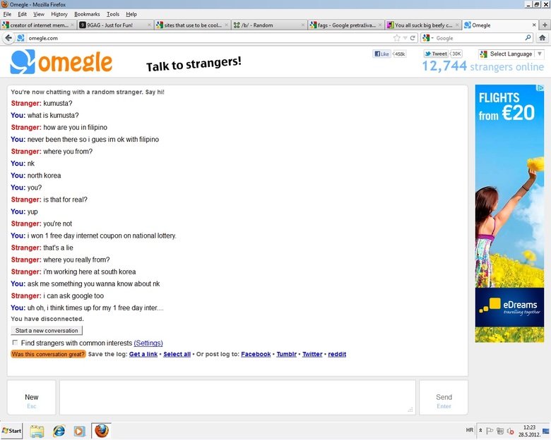 Sexy Omegle Chat Logs - Telegraph