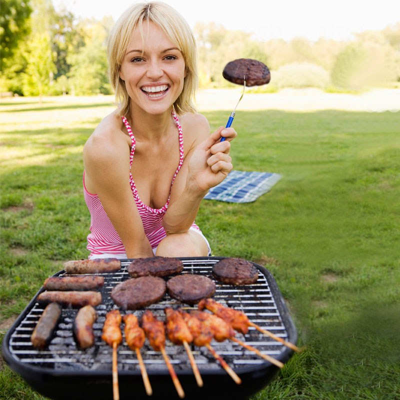 Nude Grilling