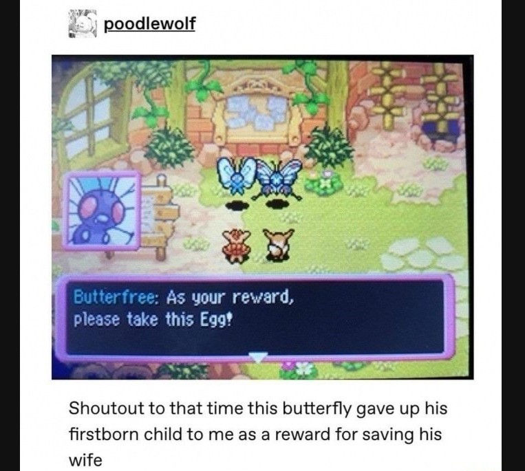 butterfree teddy