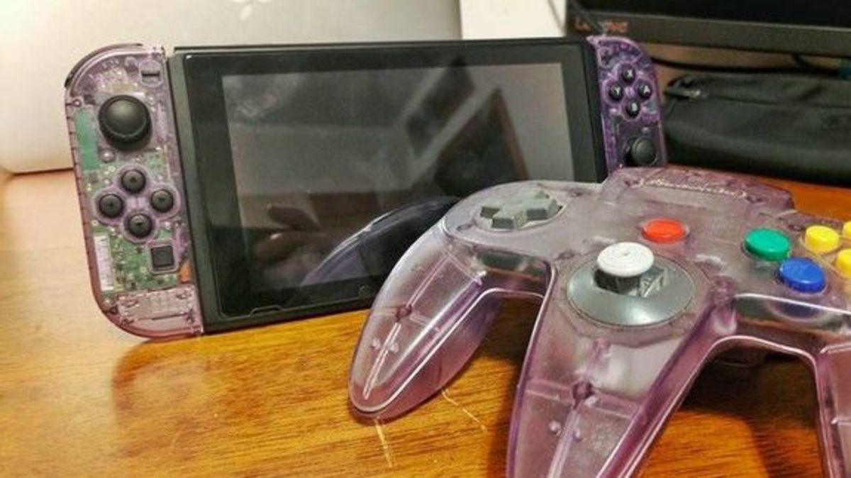 Custom Atomic Purple Nintendo Switch