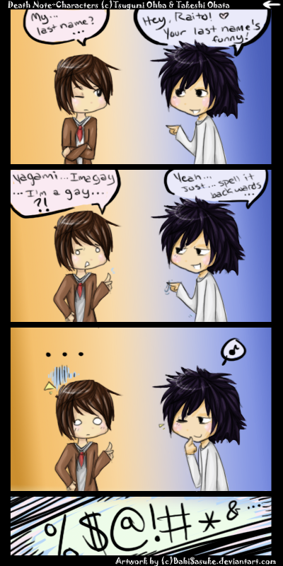 Death Note funny pt1