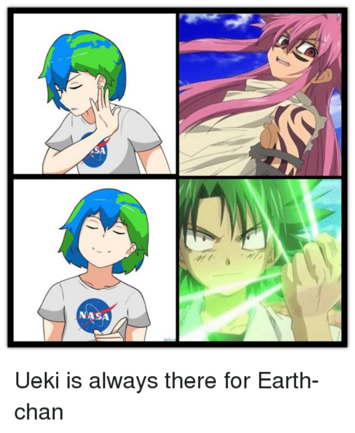 Earth-<b>chan</b>&apos;s human friend.