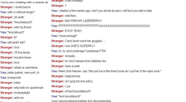 Epic omegle win