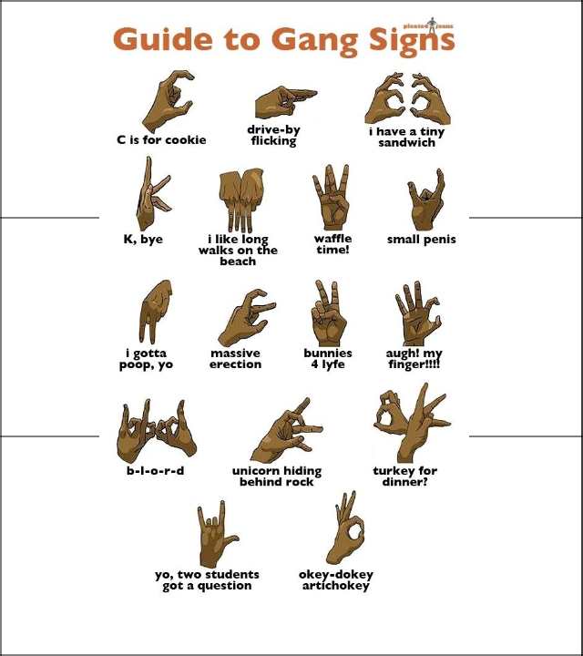 gang-signs