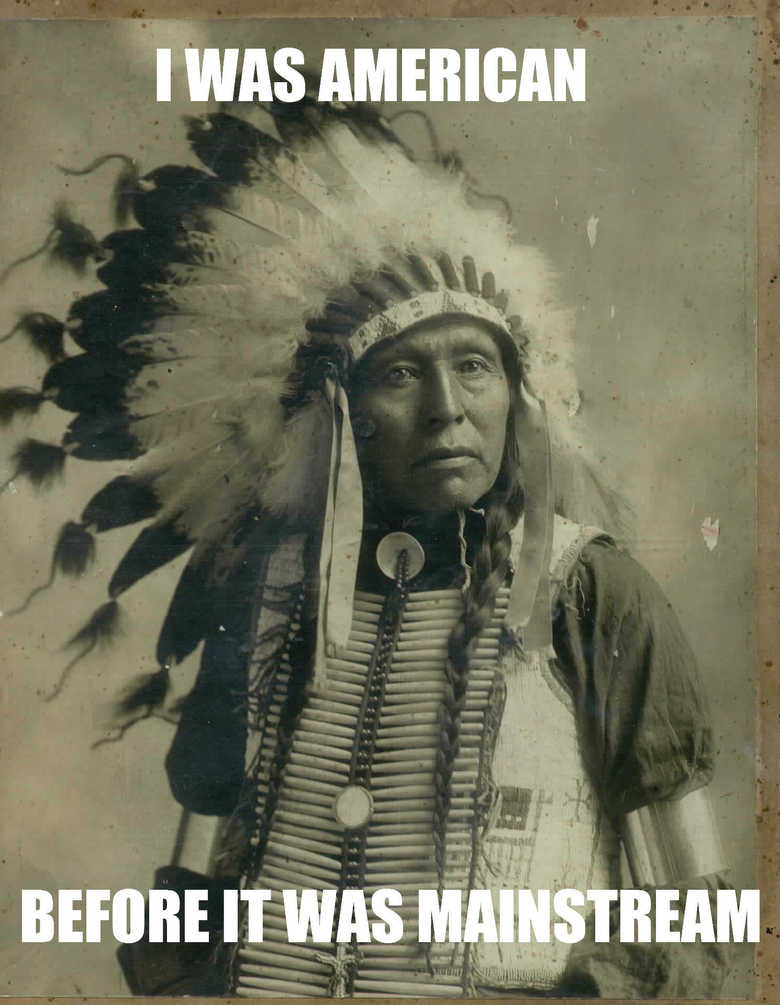 Hipster Indian Chief