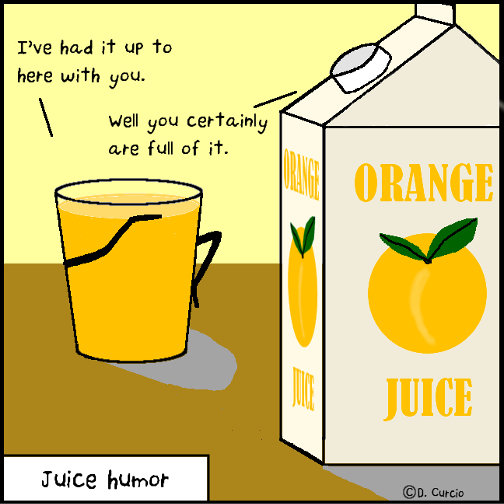 Juice humor