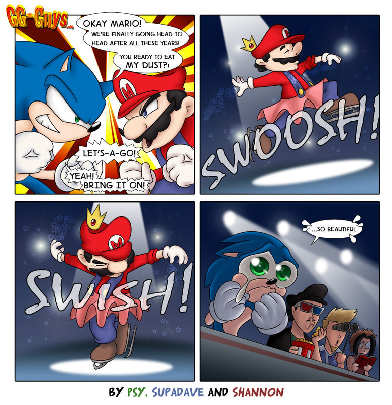 mario vs sonic