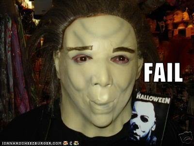 Michael Myers Mask Fail