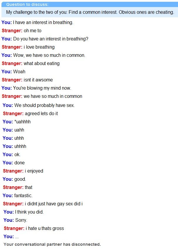 top omegle interest