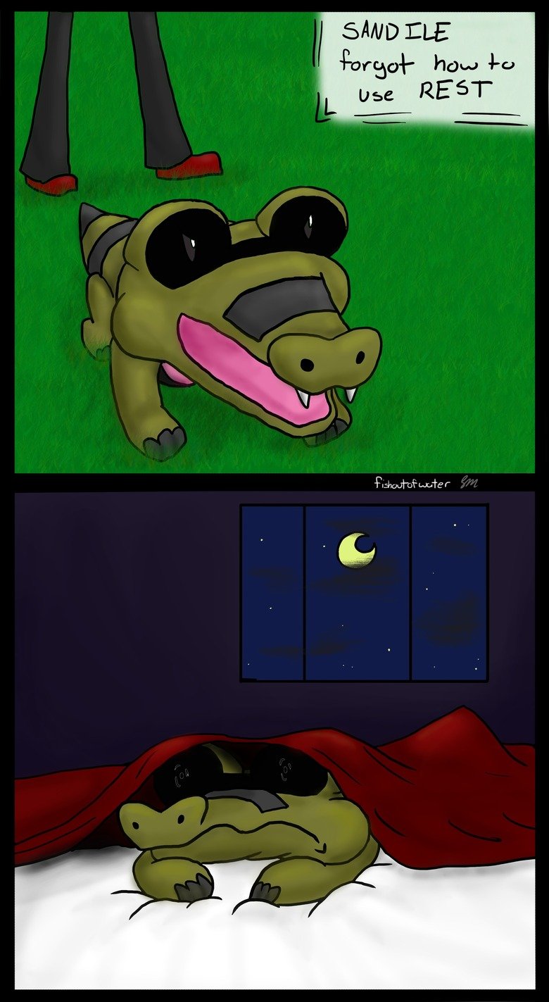 pokemon, sandile