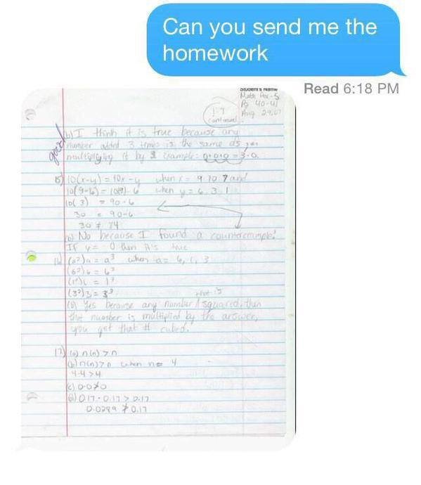 Fake homework game image