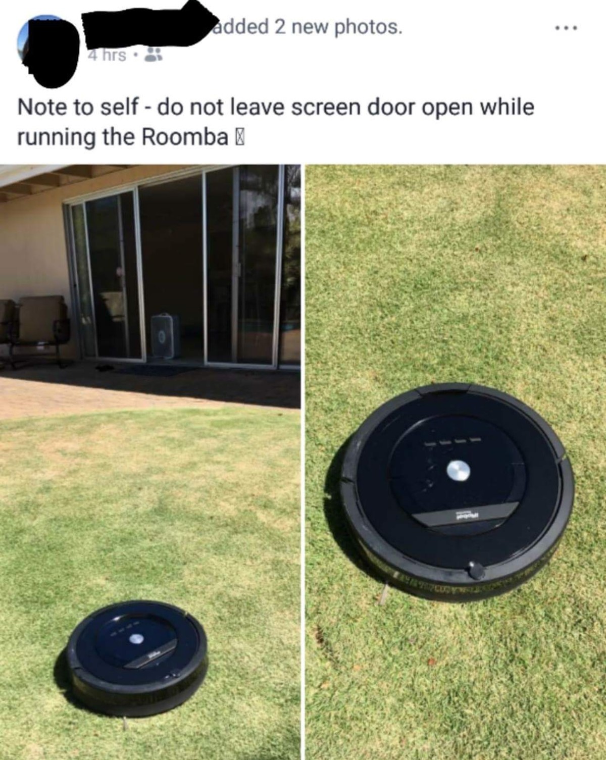 The great Roomba escape