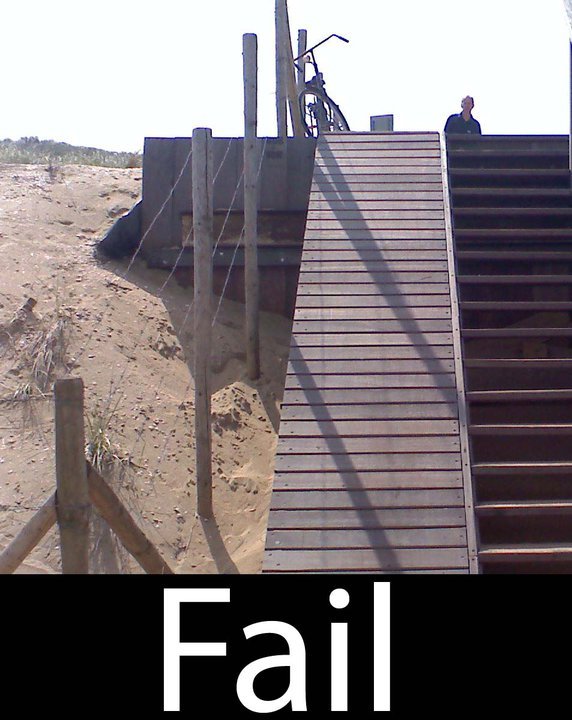 wheelchair ramp fail