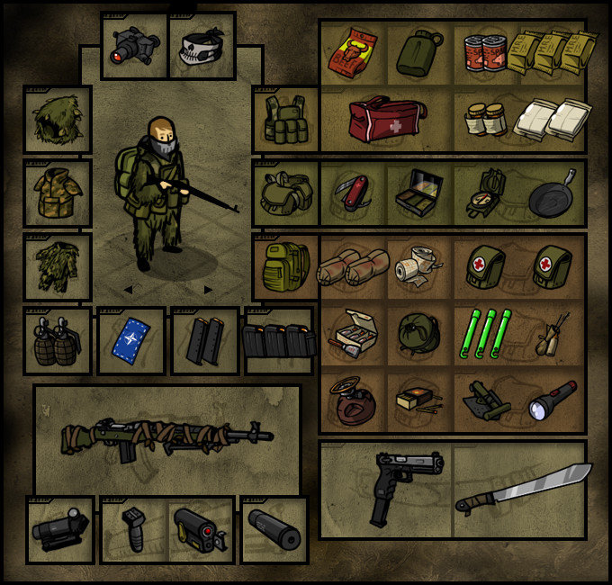 Zombie apocalypse kit builder